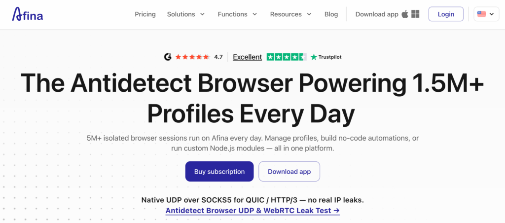 Afina Browser