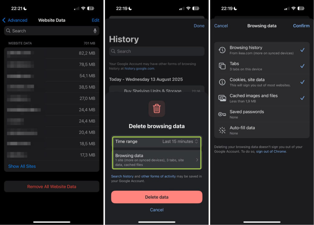How to Clear Chrome Search History on iPhone