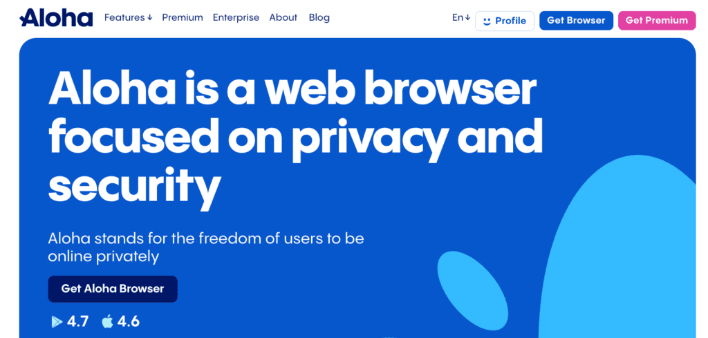 Best Unblocked Browsers – Aloha Browser