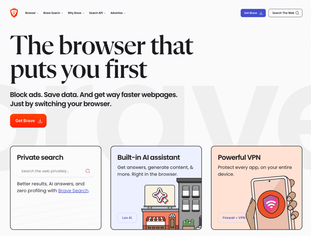Best Unblocked Browsers – Brave Browser