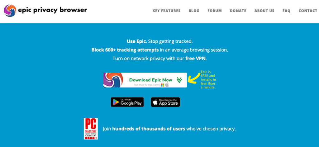Best Unblocked Browsers – Epic Privacy Borwser