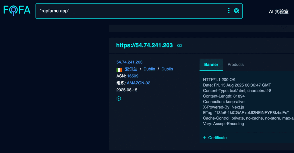 Identifying the Origin IP Behind a WAF