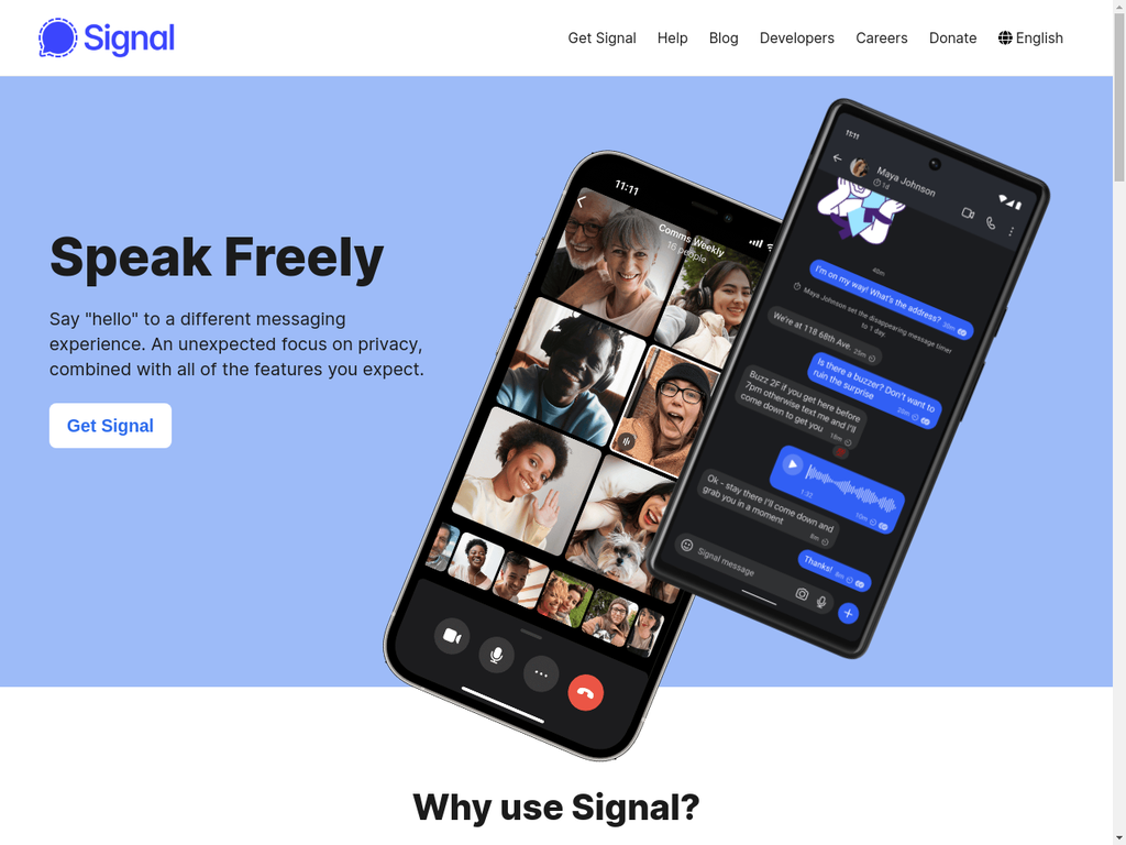 WhatsApp Alternatives — Signal