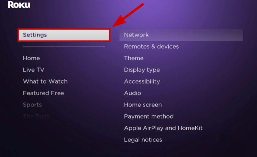 How to find roku IP address on TV