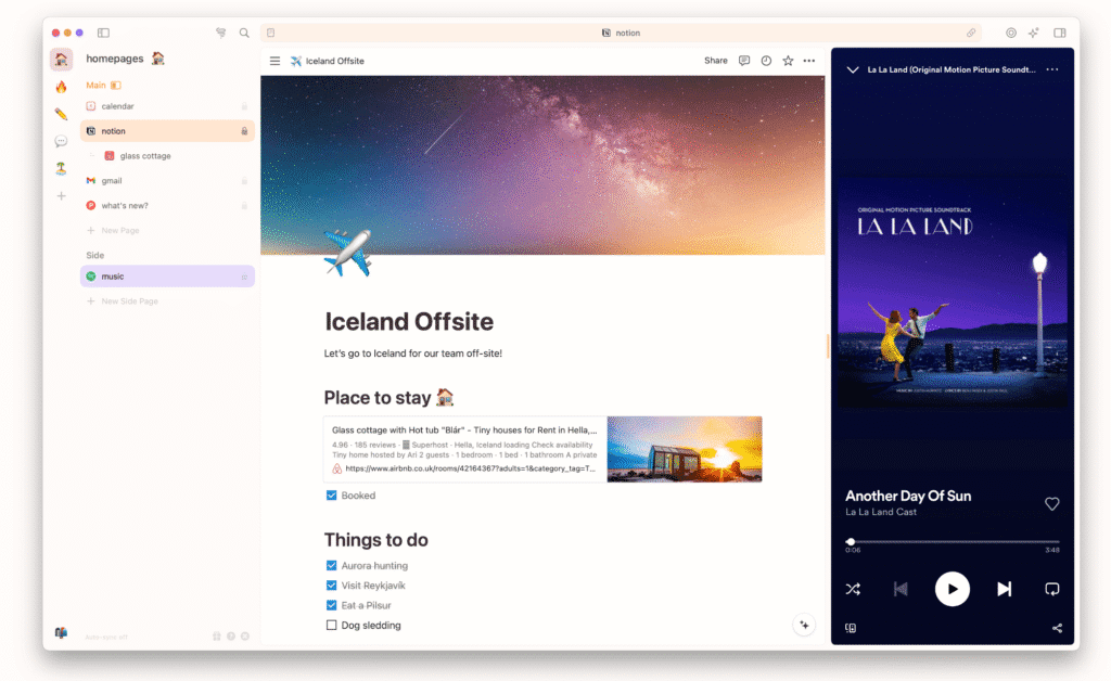 Best AI Browsers – SigmaOS