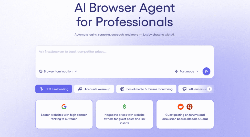 Best AI Browser – Nextbrowser