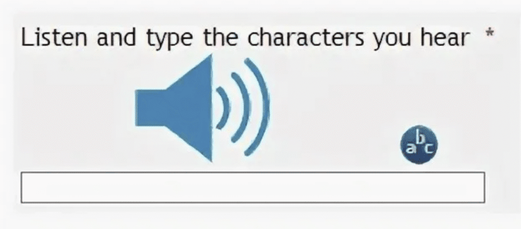 Audio Captcha