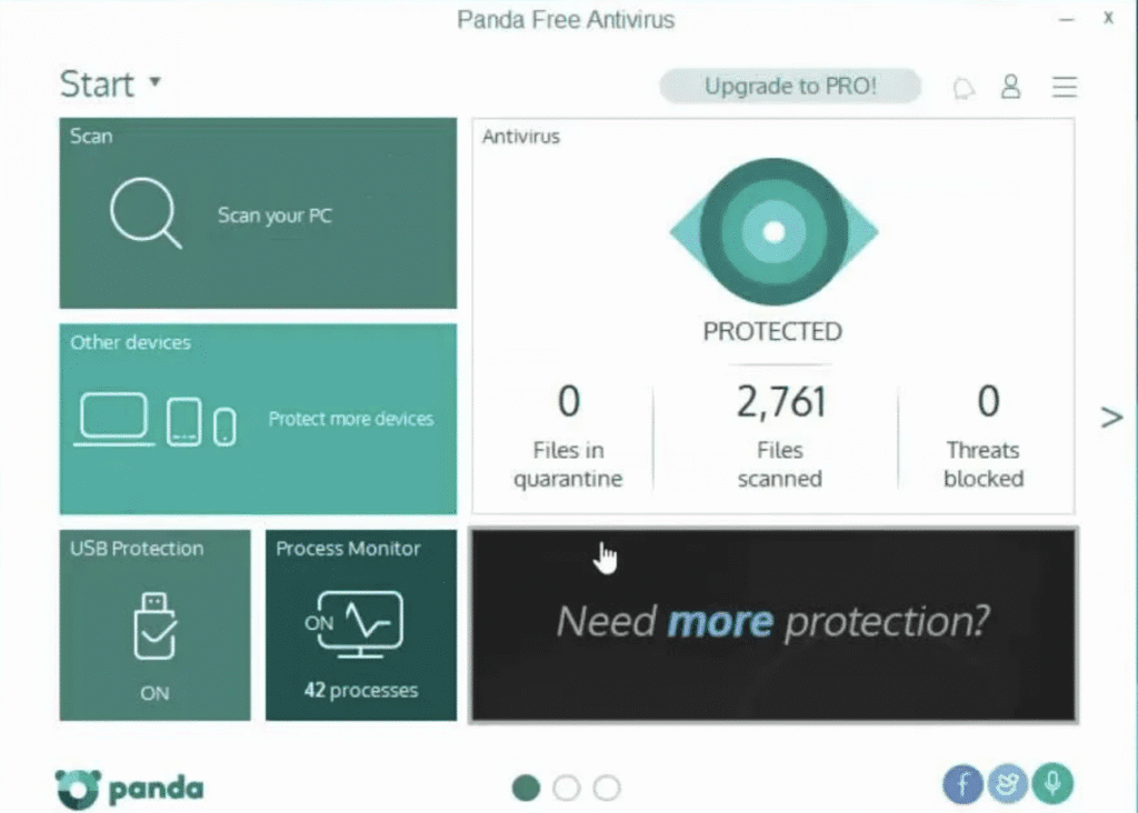 Panda Dome Free Antivirus