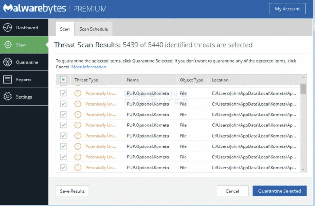 Free Malwarebytes Antivirus