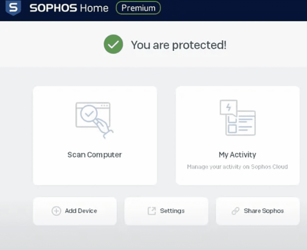 Free Antivirus Sophos Home