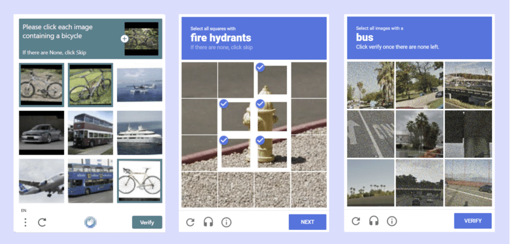 Visual Are you human Captcha