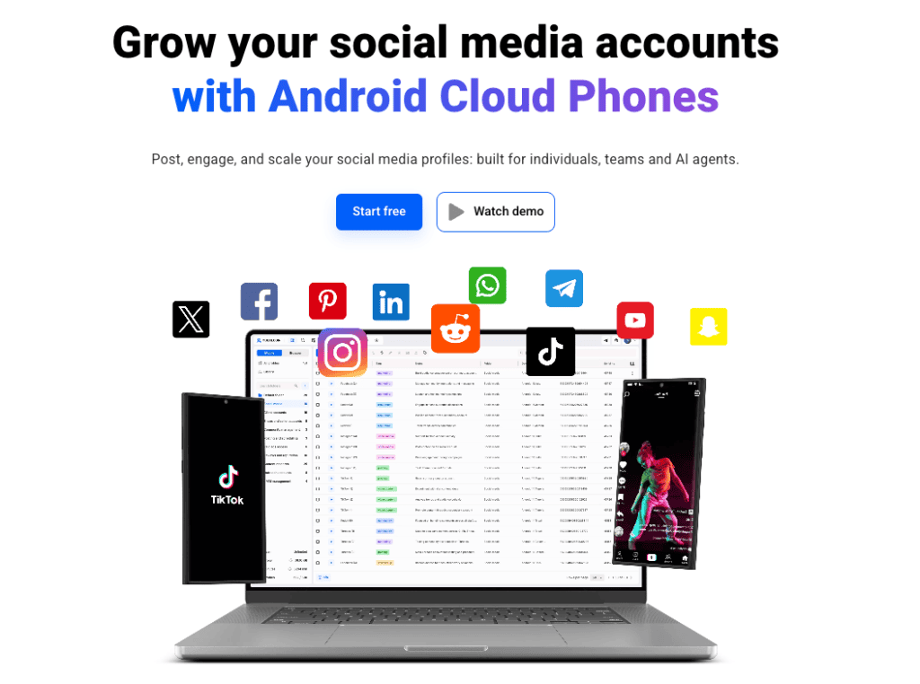 Multilogin review 2026 dashboard showing cloud phones, browser profiles, and free plan option